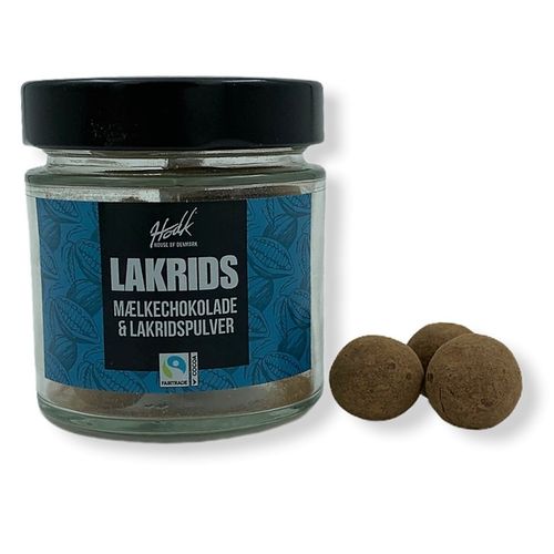 Lakrids Maelkechocolade & Lakridspulver 6*100g